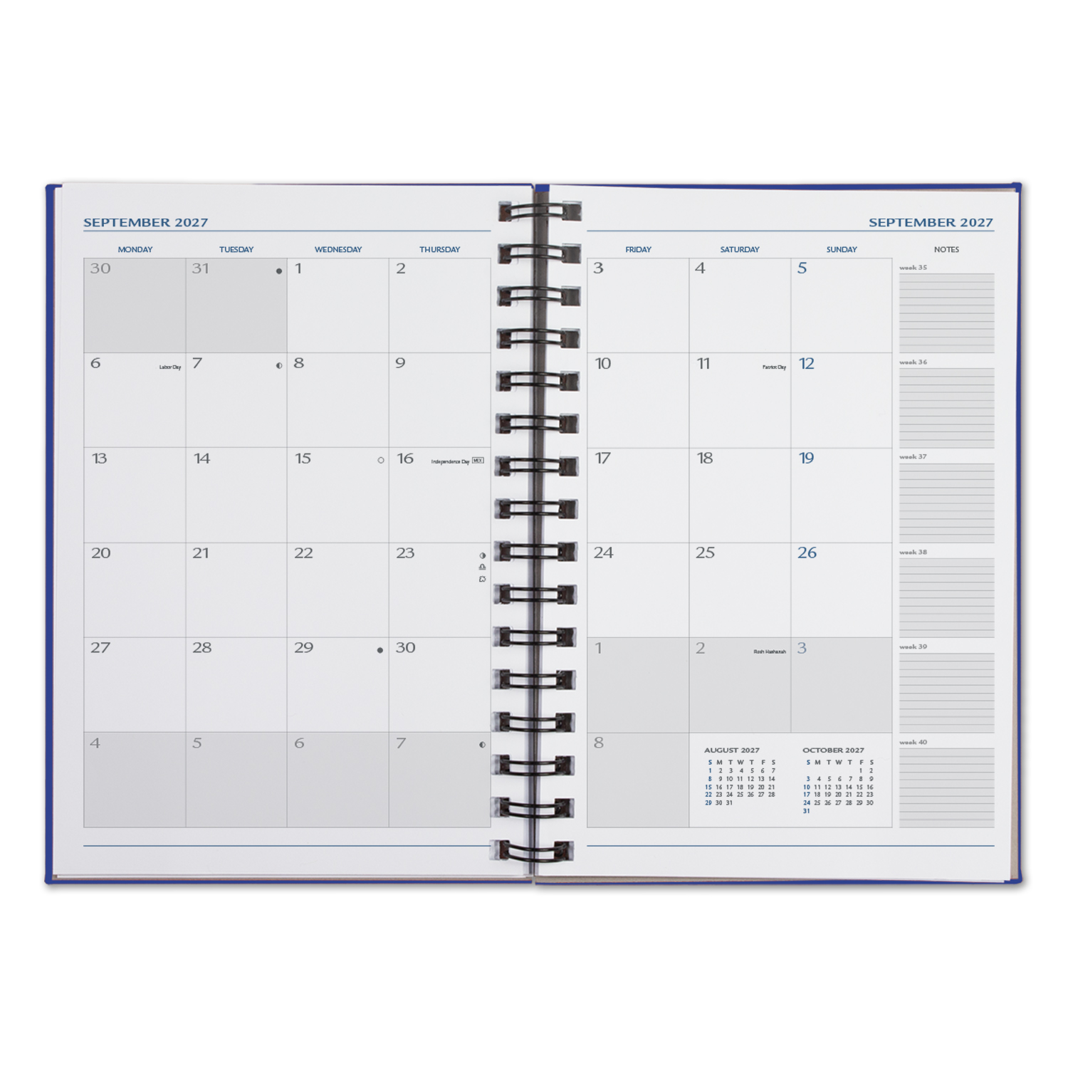 Castelli WireO Chia Medio White Monthly Diary 40